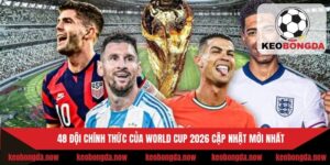 48 Đội Chính Thức Của World Cup 2026 Cập Nhật Mới Nhất