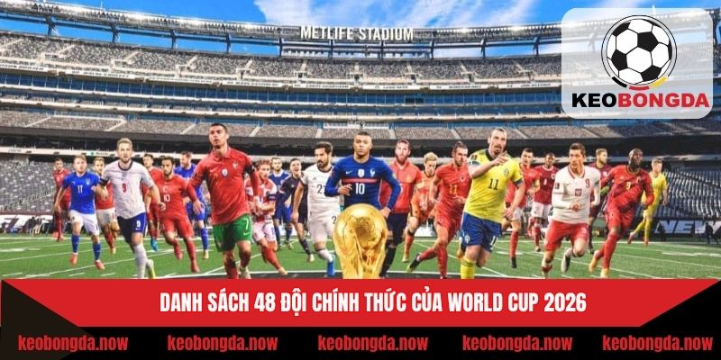 Cập nhật 48 đội chính thức của WC 2026