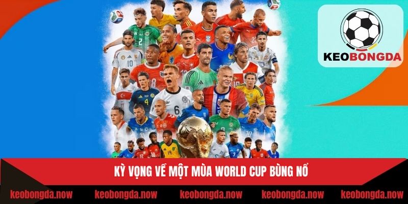 Mong chờ từ người xem đến giới chuyên môn về World Cup 2026