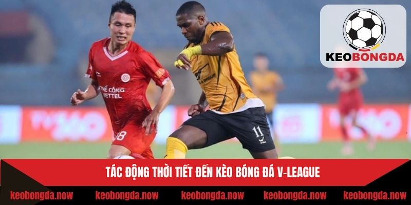 Tác động thời tiết đến kèo bóng đá V-League