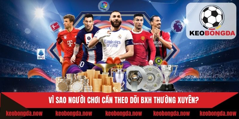Lý do bạn nên tham khảo bảng xếp hạng bóng đá